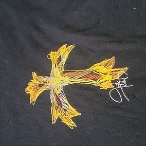 Justin timberlake Planet Hollywood charity cross shirt large